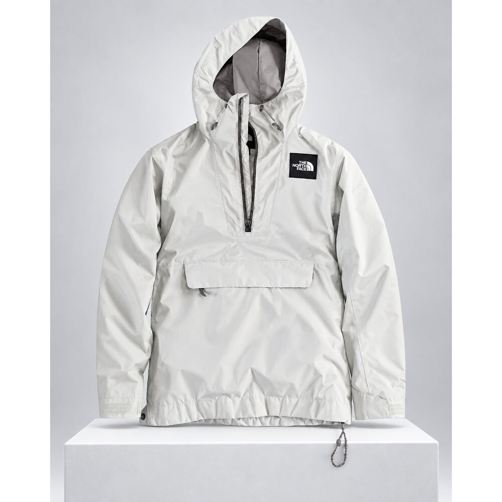 The North Face Skiing Jacket Tanager Anorak Unisex Mineral Gray Hooded